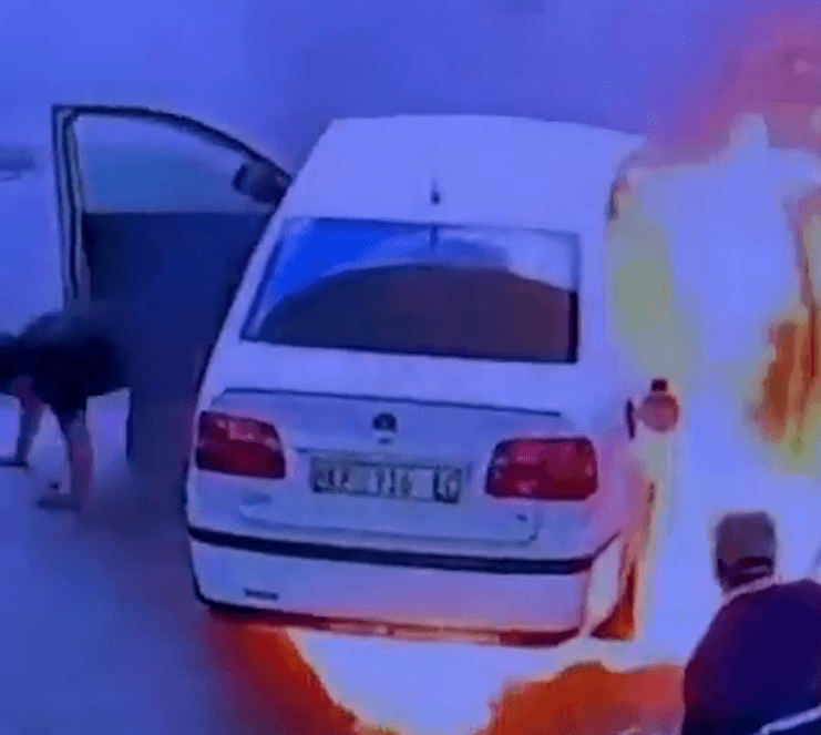 fuel vapours causing petrol station fire ignition during refuelling