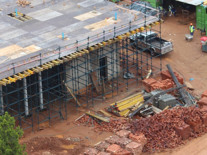 Construction of Mcdonalds at ENGEN SANDTON by Theta Projects