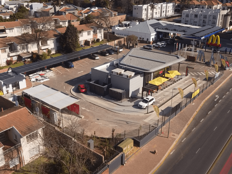Final Drone at ENGEN SANDTON by Theta Projects