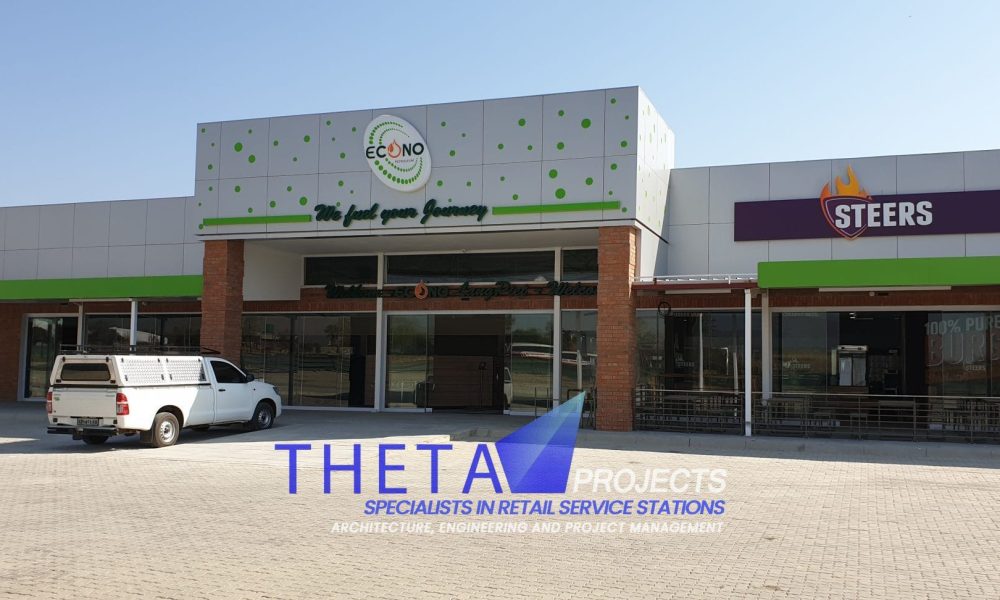 Theta Projects Brand New Site in Brits, North West Province for Client Econo. Brits front entrance hall for Petrol station in Brits 2