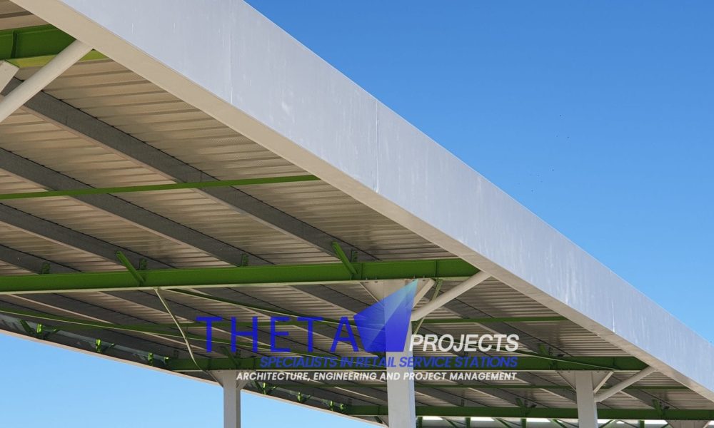 Theta Projects Brand New Site in Brits, North West Province for Client Econo. Canopy Petrol Sation