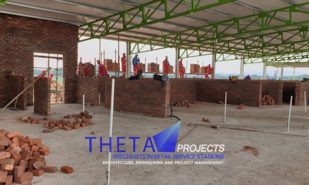 Theta Projects Brand New Site in Brits, North West Province for Client Econo. Petrol Station Development in Brits 1