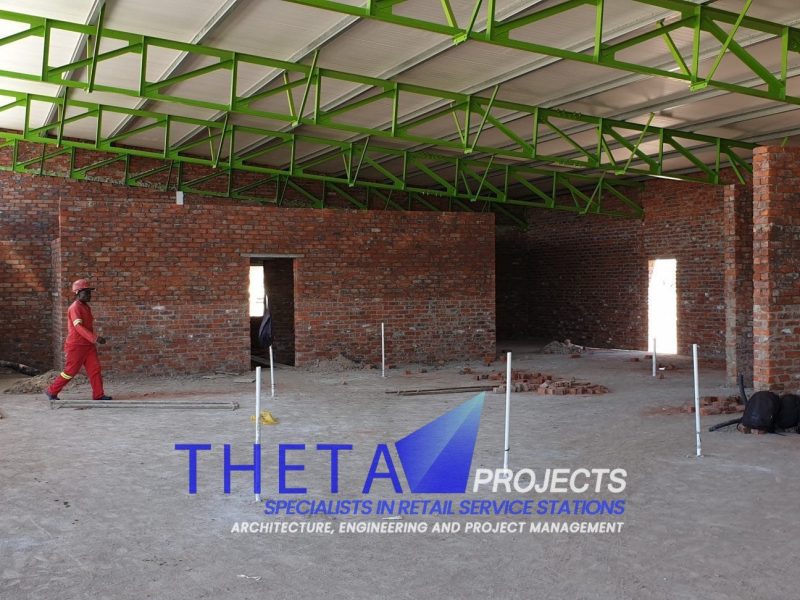 Theta Projects Brand New Site in Brits, North West Province for Client Econo. Petrol Station Development in Brits 3