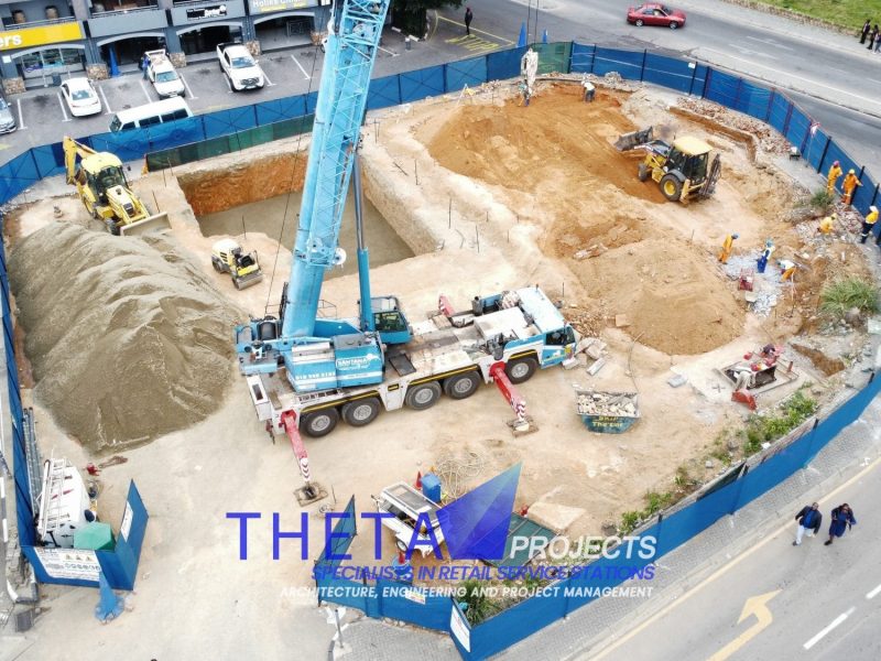 Theta Projects Brand New Site in Sunninghill, Gauteng Province. Pump & Tank Installation for Petrol Station