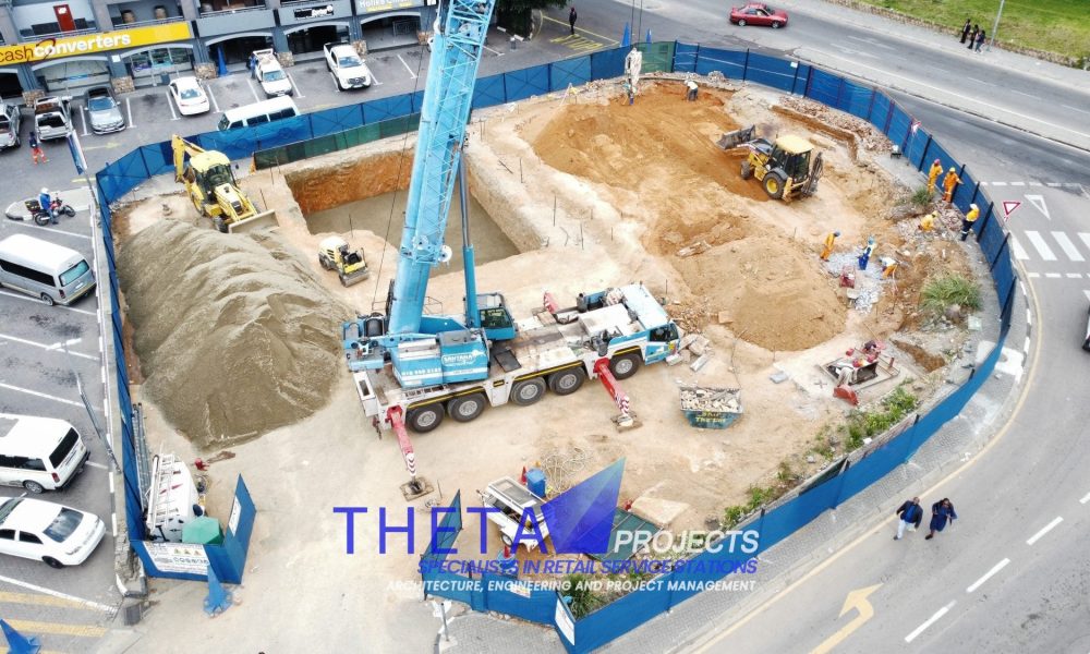 Theta Projects Brand New Site in Sunninghill, Gauteng Province. Pump & Tank Installation for Petrol Station