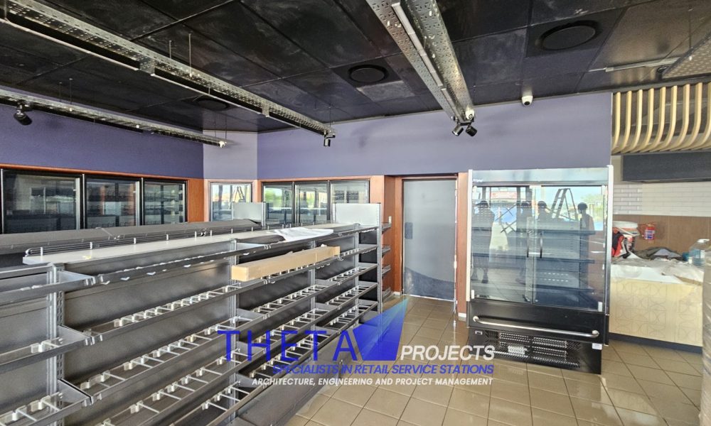 Theta Projects Brand New Site in Sunninghill, Gauteng Province. Shop for Petrol Station