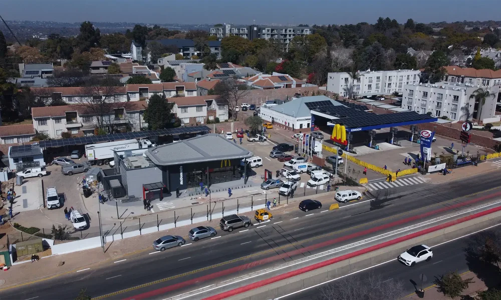 Engen Katherine Street project completed aerial overview