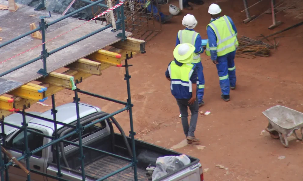 Service station construction coordination Sandton progress image